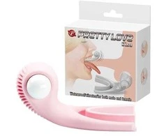 Pretty Love Oralinis vibratorius oralinis seksas prancūziškas blowjob