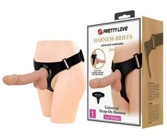LYBAILE Pretty Love Petnešos kelnaitės Jerry 7,6 colio dildo