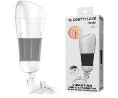 Masturbatorius PRETTY LOVE - Hedy, Vibration Suction bazė