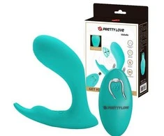 Pretty Love Bottom Wave IDABELLE, 12 pulso bangos nustatymų, 12 vibracijos funkcijų, belaidis nuotolinio valdymo pultas