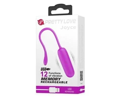 Pretty Love Makšties kiaušinėlį stimuliuojantis sekso pilotas 12 režimų