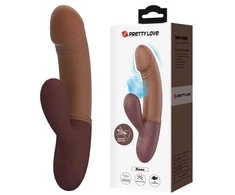Pretty Love Flirtation „Pretty Love Air Rabbit“ vibratorius su klitorio masažuokliu, G taško stimuliatoriumi ir USB