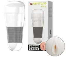LyBaile Ręczna Wagina Masturbator CyberSkin - Pretty Love Kitty