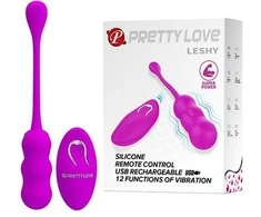 Pretty Love Vibruojantis kiaušinis, stimuliuojantis makštį, nuotolinio valdymo pultas, 12 režimų