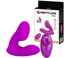 PRETTY LOVE – MELVIN CLITORIS MASAŽUOTIS SU NUOTOLINIO VALDYMU