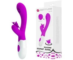 LYBAILE Pretty Love Moth Clitoris Vibrator Violetinė