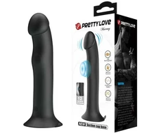 LYBAILE Pretty Love Murray dildo su vibracija, juodas