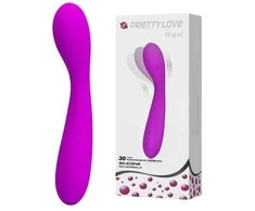 Pretty Love Vibrating G taško masažuoklis USB 30 režimai 17cm
