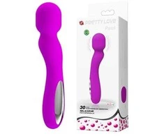 „Pretty Love“ galingas klitorio vibratorius-masažuoklis, 10 režimų, USB