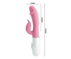 LYBAILE Pretty Love Peter Vibrator Rožinė
