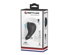 Pretty Love Male LYBAILE Pretty Love Ring Shacking II Juodas