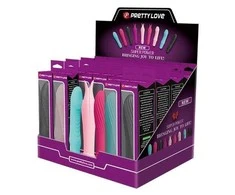 „Pretty Love Mini“ silikoninis vibratorius 10 funkcijų