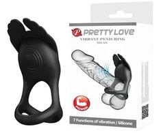 Pretty Love Male LYBAILE Silikoninis, 7 vibracijos nustatymai, atsparus vandeniui, įkraunamas per USB.