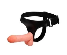 BAILE Harness dildo dirželis lesbietės varpos narys 17cm
