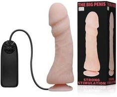 BAILE Natūralus dildo penis ant siurbtuko sekso 23cm