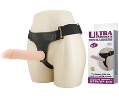 BAILE Member varpos dildo protezo dirželis 23cm