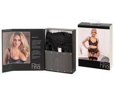 Abierta Fina Orion 2214180 Bra Suspender Set