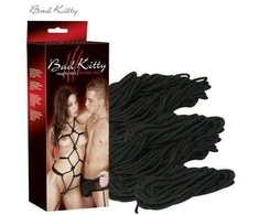 Bad Kitty Bondage Ropes juodas