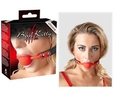 Bad Kitty Raudona Gag silicone