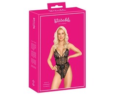 Kissable Body L/XL Elegant Juodas Lace Adjustable Straps
