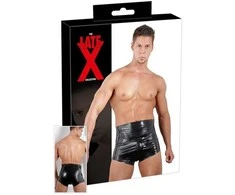 Late X Latex Diaper Briefs juodas XL