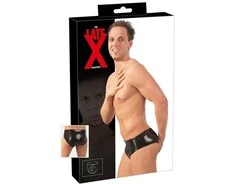 Late X Latex Men's Briefs juodas M/L