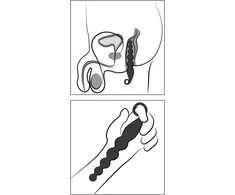 Anos Vibrating Anal Beads