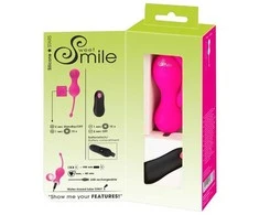 Sweet Smile Remote Controlled Love Balls Vibruojantys meilės kamuoliukai