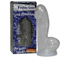 Fröhle SP009 Realistic Penis CylinderXL krištolo skaidrumo