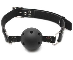 PIPEDREAM FFSLE Kvėpuojantis Ball Gag Blac