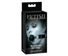 PIPEDREAM FFSLE Kvėpuojantis Ball Gag Blac