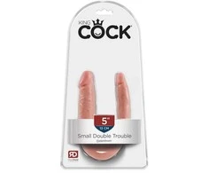 PIPEDREAM King Cock Small Double Trouble