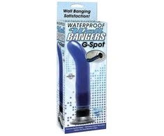 PIPEDREAM Mėlyna xWaterproof G-Spot Wallbanger - mėlyna