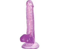 Realistiškas dildo A-Toys iš TOYFA Celiam, TPE, violetinė, 20,5 cm
