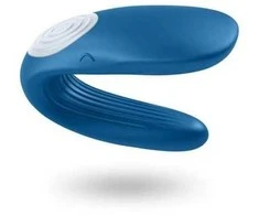 Satisfyer Double Whale Partner Vibratorius poroms valdomas programėle