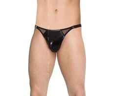 SOFTLINE Mens Briefs 4518 - juodas M/L