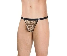 SOFTLINE Vyriški stringai 4528 - pantera OneSize