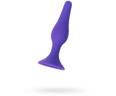 Toyfa A-TOYS, Analinis kištukas, Silikonas, Violetinė, 10,2 cm