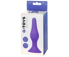 Toyfa A-TOYS Butt plug Violetinė