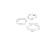 Toyfa A-TOYS, Griebtuvų rinkinys, 3 vnt.TPE,Permatomas, O 3,5 / 3/2 cm