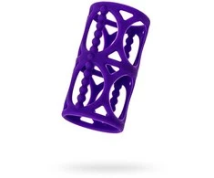 Toyfa A-TOYS, Varpos rankovė, Silikonas, Violetinė, 7,5 cm