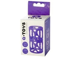 Toyfa A-TOYS, Varpos rankovė, Silikonas, Violetinė, 7,5 cm