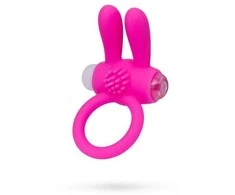 Toyfa A-TOYS, Penis VibroRing, Silicone, Rožinė, O2.5 cm