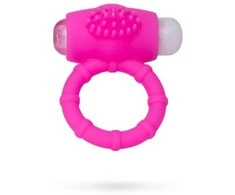 Toyfa A-TOYS, Penis VibroRing, Silicone, Rožinė, O2.5 cm