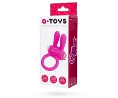 Toyfa A-TOYS, Penis VibroRing, Silicone, Rožinė, O2.5 cm