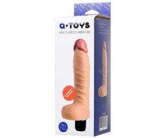 Toyfa A-TOYS, Realistinis vibratorius, TPE, kelių greičių, 18 cm