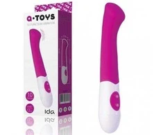 Toyfa A-ŽAISLAI, Vibratorius Ida, Silikonas, Rožinis, 19 cm