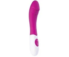 Toyfa Rožinė A-TOYS, Vibrator Una, Silicone, Rožinė, 19.8 cm