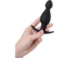 Toyfa analinis kamštukas A-Toys, dydis: S juodas
