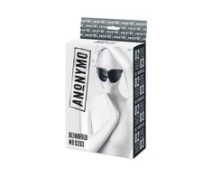 Toyfa Anonymo mask, PU leather, juodas, 26.5 cm